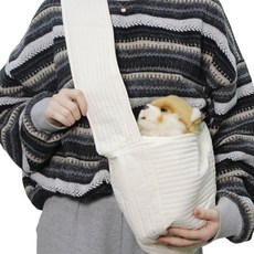 벨르펫 강아지 포대기 슬링백, 1개