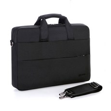 리빙토픽 심플 에어백 미니 부착식 서랍 노트북 가방, 블랙