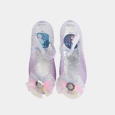 SHOOPEN KIDS 女童雪花艾沙造型果凍燈鞋 VKDJ78S1D