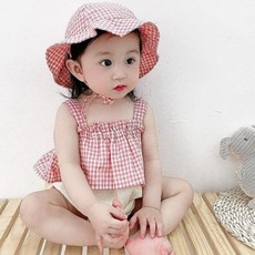 백일아기모자
