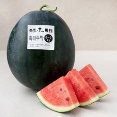 수토마켓 흑미 수박, 6~7kg, 1개