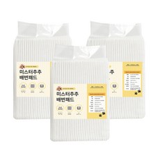미스터추추 강아지 배변패드 50매, 3개