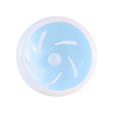 카르노코리아 파스텔 햄스터 휠 쳇바퀴 단품 11CM, 블루, 1개