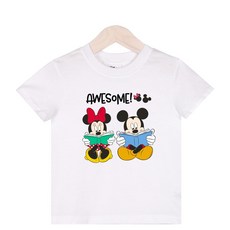 뉴욕꼬맹이 아동용 디즈니 NY 반팔 티셔츠 G130