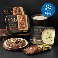 경복궁 한우사골곰탕 600g + 불고기 600g + 떡갈비 200g 한 상 세트 (냉동),