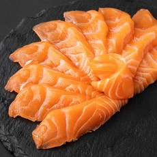 지금바다 새벽생산 생연어회, 120g, 2개
