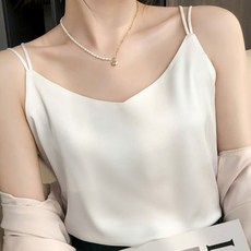 풍깍쟁이 커리어 우먼 민소매 캐미솔 이너