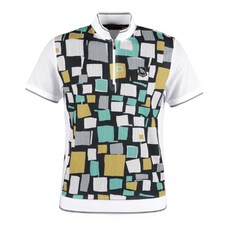 Luxgolf 男款半拉鍊高爾夫球短袖上衣 YG2M410