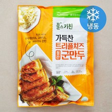 풀무원 풀스키친 가득찬 트리플치즈 철판군만두 (냉동), 1.2kg, 1개