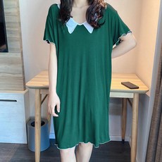 나비 프릴 카라 러블리 홈웨어 임산부 원피스