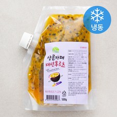 프레시히어로 상큼카페 패션후르츠청 (냉동), 500g, 1팩