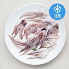 어부네생선가게 국내산 손질 갑오징어 다리 (냉동), 200g, 1개