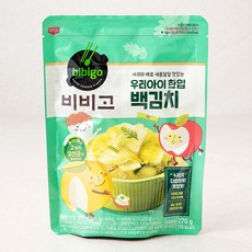 비비고 우리아이 한입 백김치, 270g, 1개