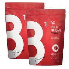 레인보우샵 베이킹소다 프리미엄, 3kg, 2개