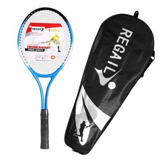 리게일 VWY 경량 초급자 테니스 라켓 + 가방 세트 8802, Regail-W170, 블루, 1개
