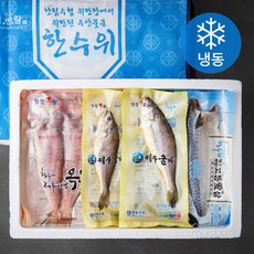 한림수협 굴비 80g x 10미 + 옥돔 180g x 2미 + 고등어 120g x 10미 수산세트 6호 (냉동), 1세트