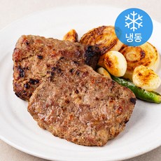 누리원 숯불에 구운 수제 한우 떡갈비 2개입 (냉동), 130g, 1개