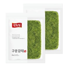 광천김 구운감태, 20g, 2개