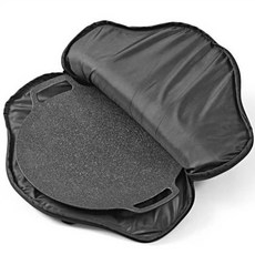 스포비젼 야외 캠핑 바비큐 주물팬 보관 가방, 1개, 블랙