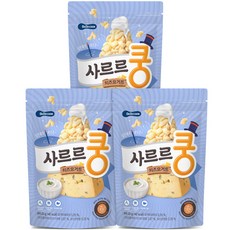 베베쿡 사르르쿵 과자 23g, 치즈요거트, 3개