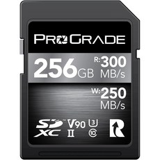프로그레이드 V90 SD 메모리 카드 UHS-2 SDXC, 256GB