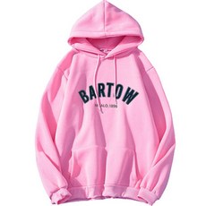 BARTOW 심플한 루즈핏 임산부 후드티