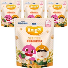 요미요미 유기농 쌀과자 25g, 단호박, 4개