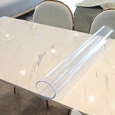 예피아 PVC 투명매트 모서리라운딩, 90cm x 200cm x 2mm