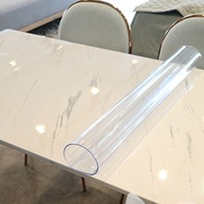 예피아 PVC 투명매트 모서리라운딩, 투명, 60cm x 180cm x 3mm