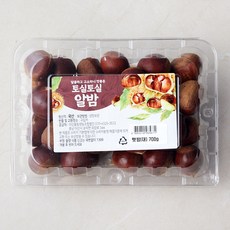 아산율림 햇밤 대, 700g, 1개