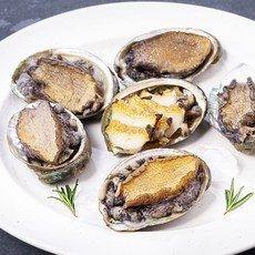 아라보감 산지직송 ASC 어제데친 국산 전복, 1개, 300g(6미)