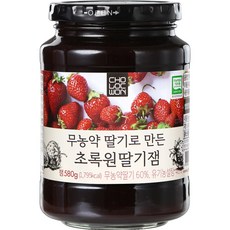 초록원 무농약딸기로 만든 딸기잼, 1개, 580g