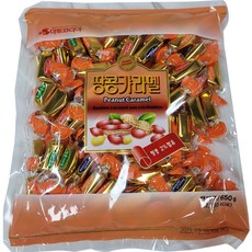영웅아빠 옛날 땅콩 카라멜 캔디, 650g, 1개
