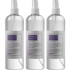 나인포인트 섬유향수 500ml, 머스크앤머스크, 3개