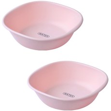 모나코올리브 라파스텔 스퀘어 대야 중형, 핑크, 2개