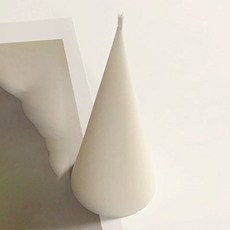 F5NATURE 크리스마스캔들 오브제 원뿔캔들 블랙체리, 레드