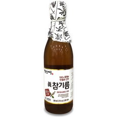 밥상마루 광천김 참기름, 350ml, 1개