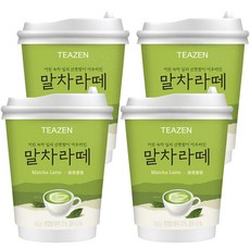 티젠 말차라떼 원컵, 14.5g, 1개입, 4개