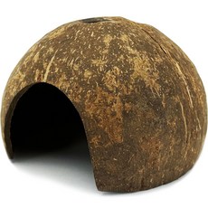 모비딕 반려동물 프리미엄 코코넛 은신처 대형, 브라운, 1개