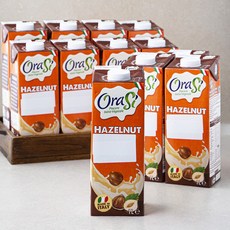 오라시 헤이즐넛 음료 12개입, 1000ml, 1박스