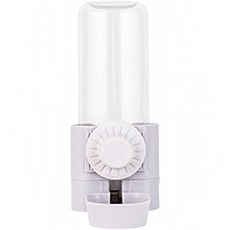 보라펫 스탠드 겸용 걸이형 토끼 급수기 500ml, 그레이, 1개
