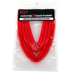SD7 Catch Up 2矽膠腳蹼束帶, 紅色的