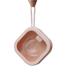 Jeongwol Nana 高級方盒假牙收納盒粉紅色, 單品