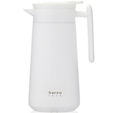 바른락 심플 보온보냉 주전자 물병, 화이트, 800ml, 1개