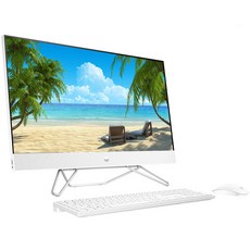 HP All in One 일체형PC Starry White 27-cb1003KR (라이젠7-5825U 68cm WIN11 Home RAM 16GB), RAM 16GB + SSD 512GB
