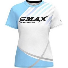스맥스코리아 여성용 그랜드 숄더핏 쿨소재 배드민턴 티셔츠 SMAX-48