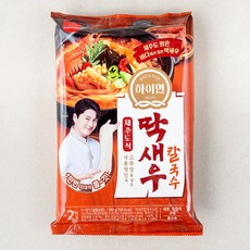 삼립 하이면 제주도식 딱새우 칼국수 2인분, 1개, 390g