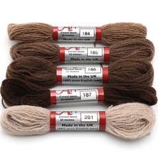 Joy Cross Stitch Appleton Woolsa 5 件套, 1套, 184, 185, 186, 187, 201