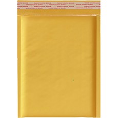 마켓감성 노란크래프트 종이 안전 봉투, 40개