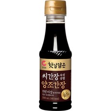 대상 청정원 씨간장 숙성 양조간장 골드, 1개, 200ml